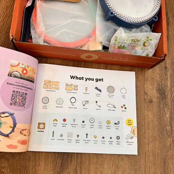 NEW KiwiCo Light-Up Infinity Mirror Tinker STEAM Crate age 9+ - Picture 5 of 8